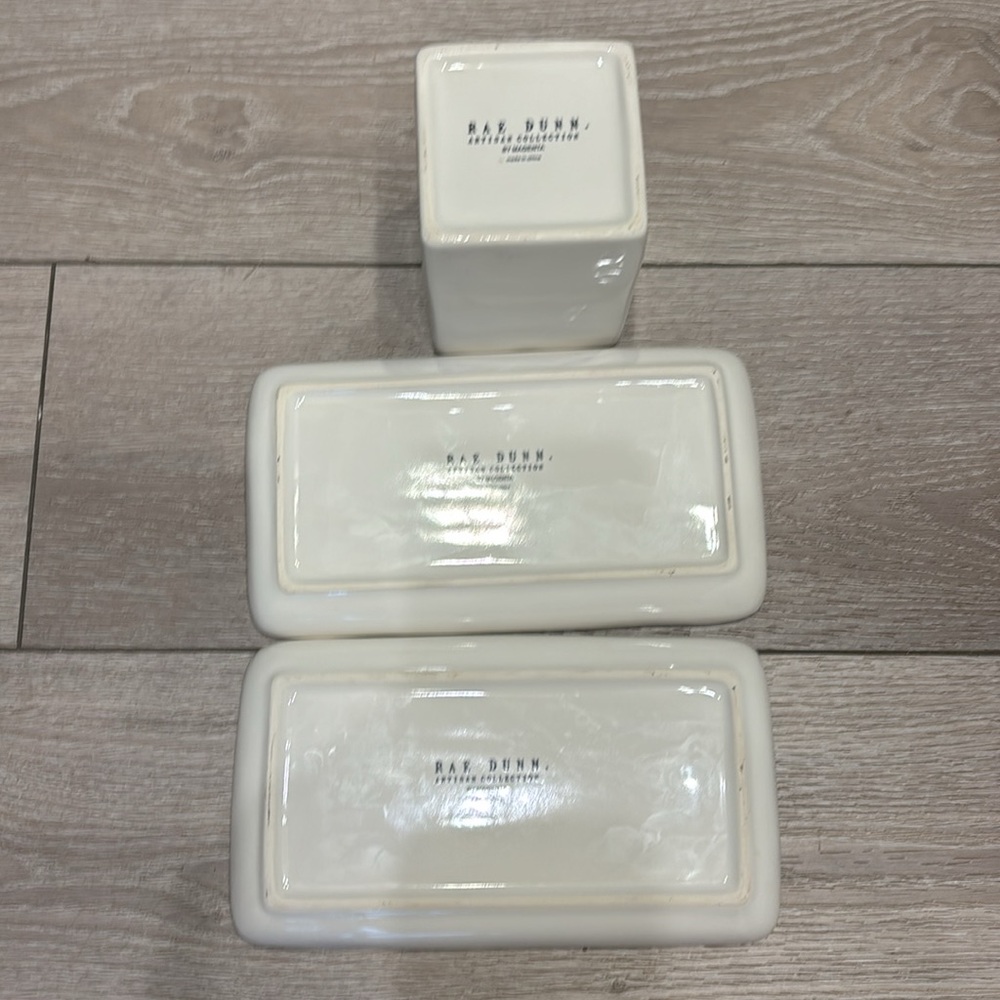 3 piece Rae Dunn make up set - Picture 5 of 5